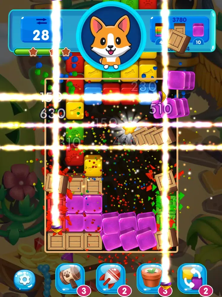 Dog Toys - Fidget Toy Match 3D iPad 应用截图