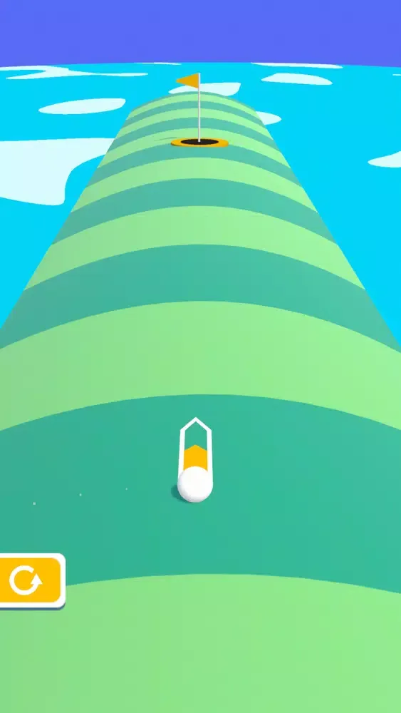 Capturas de tela do Hyper Golf
