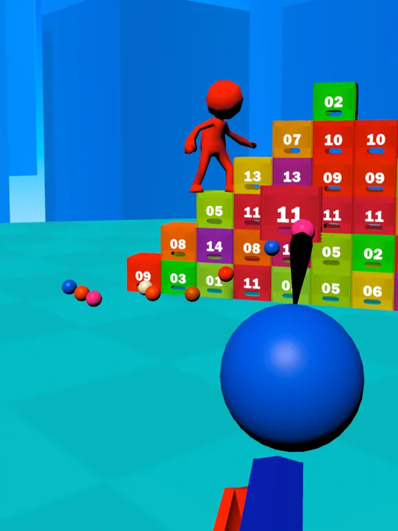 Capturas de pantalla de Milk Crate Fall Challenge 3D iPad 