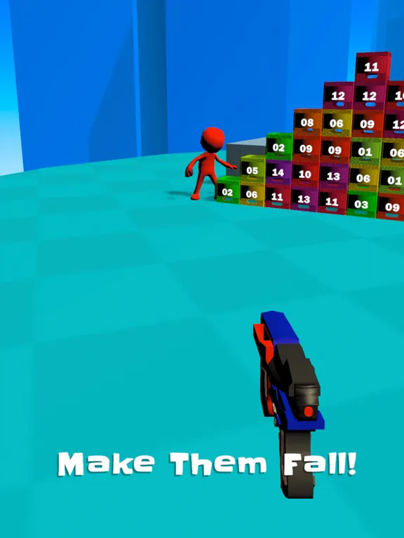 Capturas de pantalla de Milk Crate Fall Challenge 3D iPad 