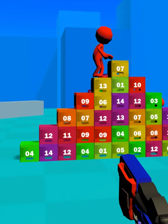 Capturas de pantalla de Milk Crate Fall Challenge 3D iPad 