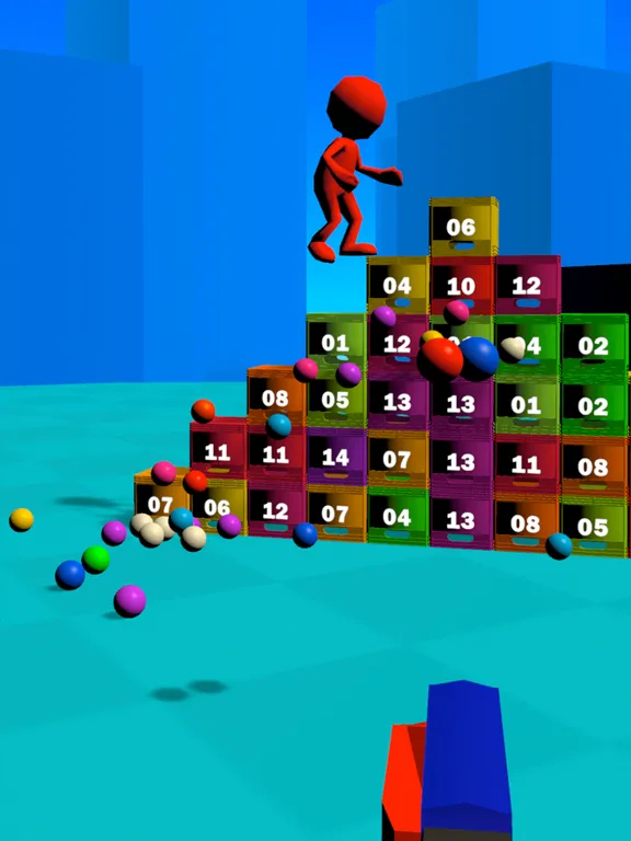 Capturas de pantalla de Milk Crate Fall Challenge 3D iPad 
