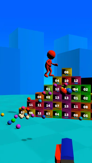 Capturas de pantalla de Milk Crate Fall Challenge 3D