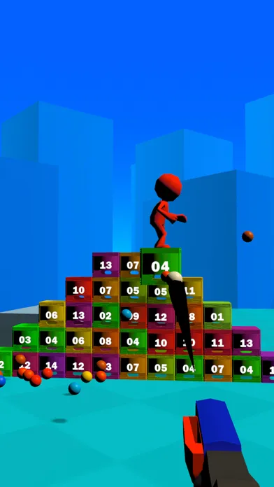 Capturas de pantalla de Milk Crate Fall Challenge 3D