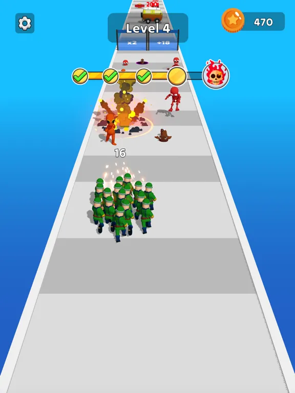 Ranger Run: Survival Shooter iPad  سکرین شاٹس