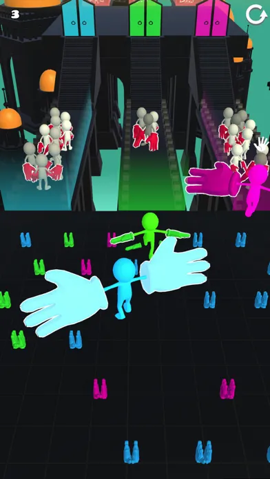 Slappy Bridge: Race Run & Slap سکرین شاٹس