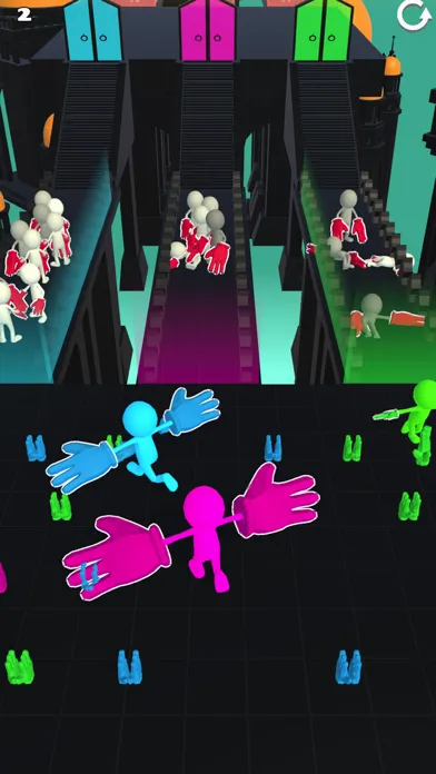 Slappy Bridge: Race Run & Slap سکرین شاٹس