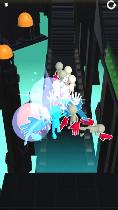 Slappy Bridge: Race Run & Slap سکرین شاٹس