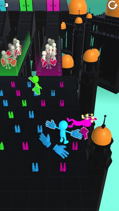 Slappy Bridge: Race Run & Slap سکرین شاٹس
