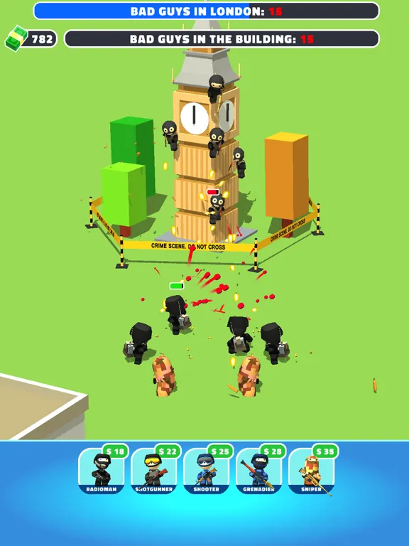 Take Them Out - Commander Game iPad  स्क्रीनशॉट