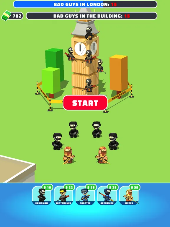 Take Them Out - Commander Game iPad  स्क्रीनशॉट