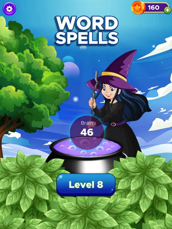 Capturas de pantalla de Word Spells - Relaxing Puzzle iPad 
