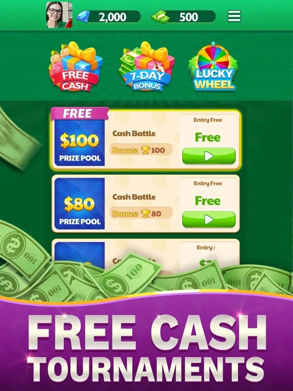 صور Solitaire of Cash iPad 