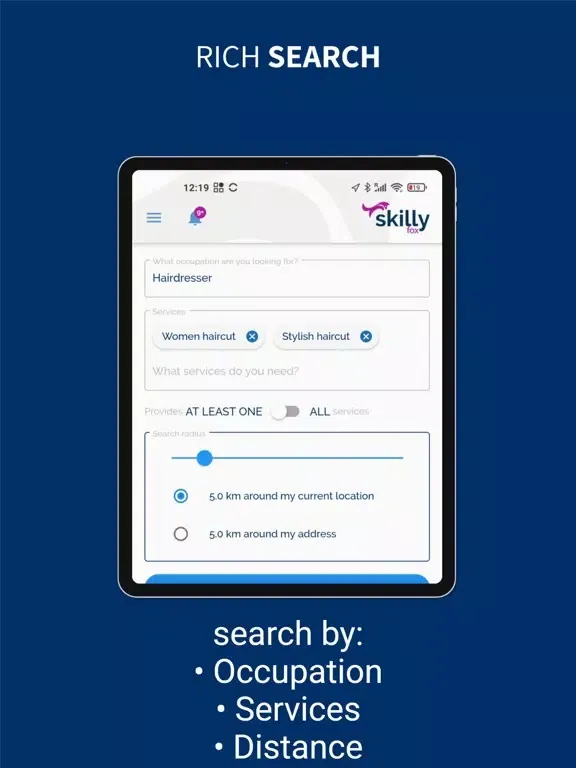 SkillyFox iPad  سکرین شاٹس