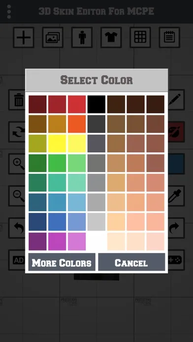 Скриншоты 3D Skin Editor for MCPE
