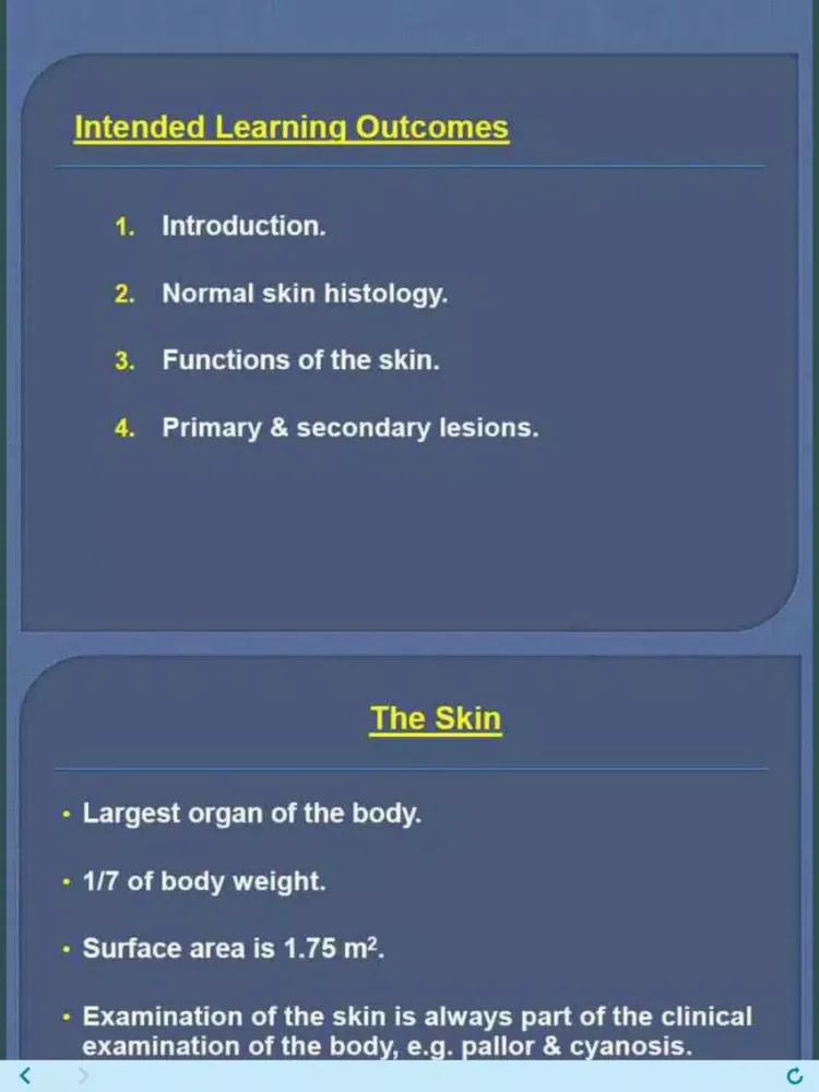 Learn all Skin Diseases iPad  Screenshots