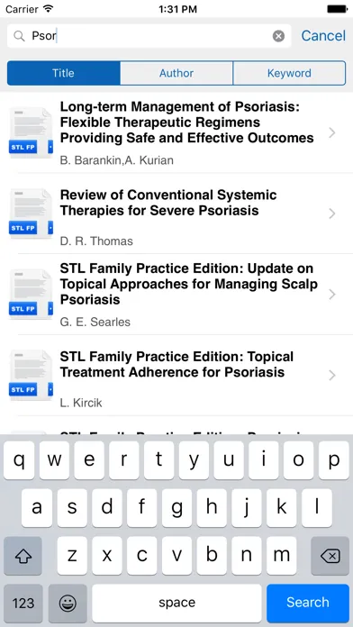Skin Therapy Letter - Family Practice Edition应用截图