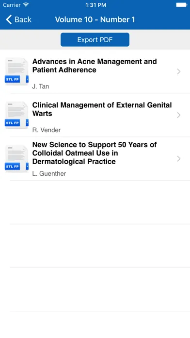 Skin Therapy Letter - Family Practice Edition应用截图