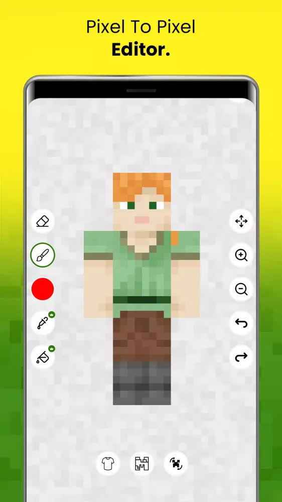 Zrzuty ekranu Skin Editor
