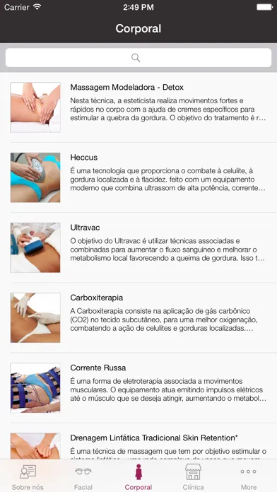 Captures d'écran de SkinGrace Clínica Estética