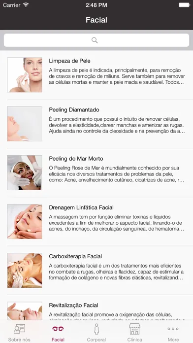 Captures d'écran de SkinGrace Clínica Estética