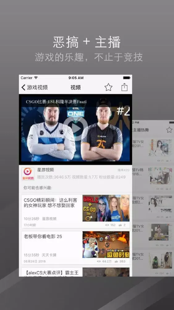 Screenshot di 游戏视频盒子 - CS GO edition