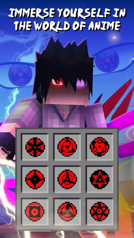 Sharingan Mods for Minecraft Ekran Görüntüleri