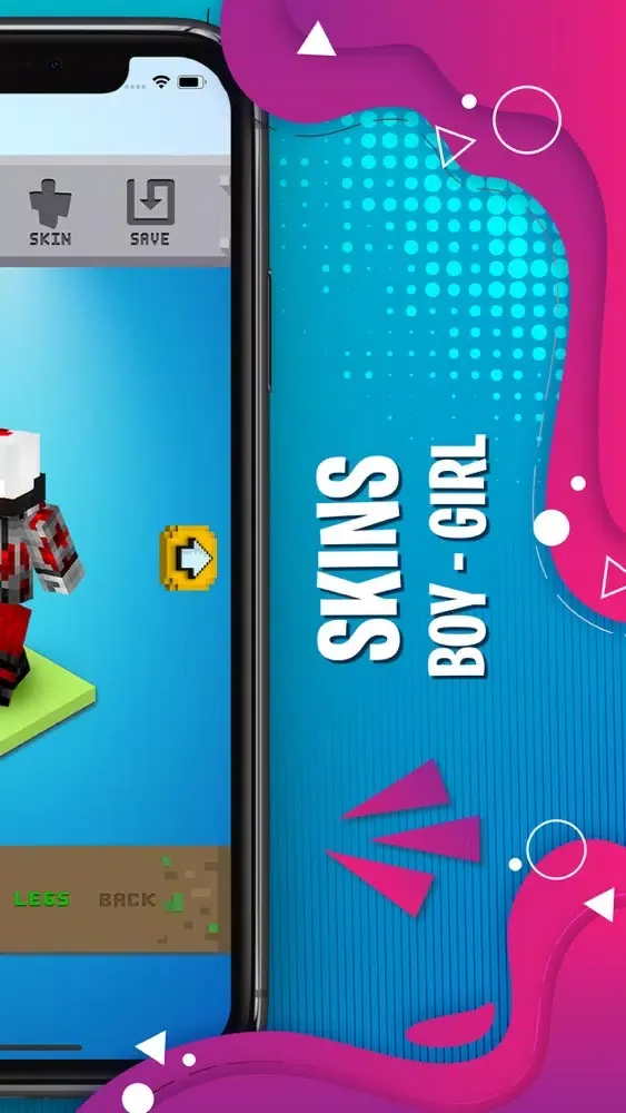 Capturas de pantalla de Create Skins Craft Earth 3D