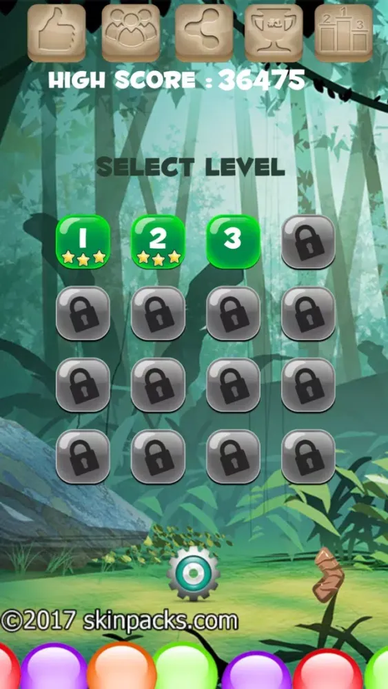Screenshot di Pop Row