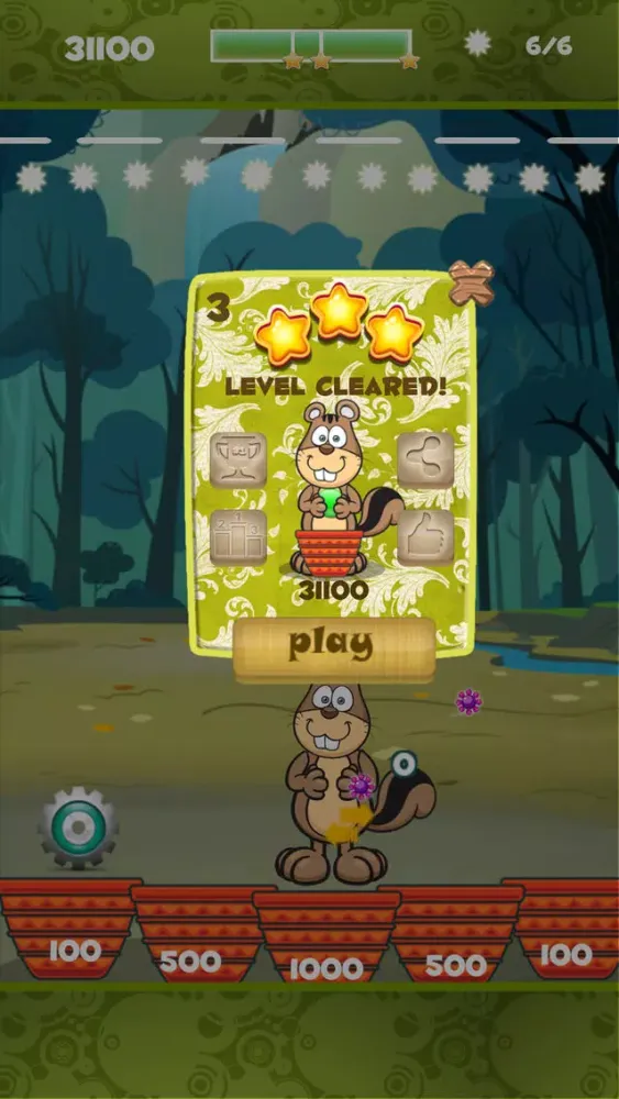 Screenshot di Pop Row