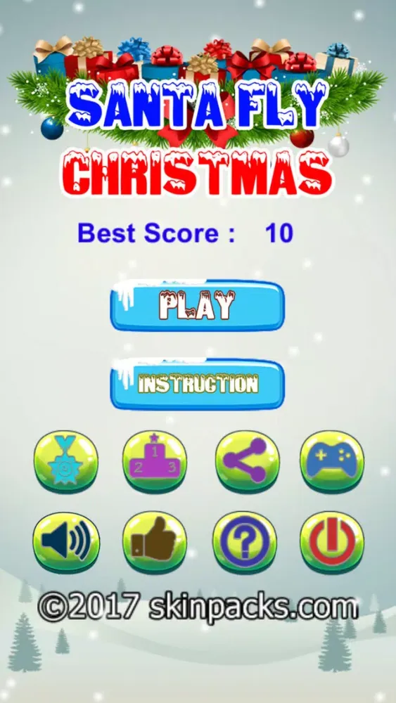 صور Santa Fly Christmas