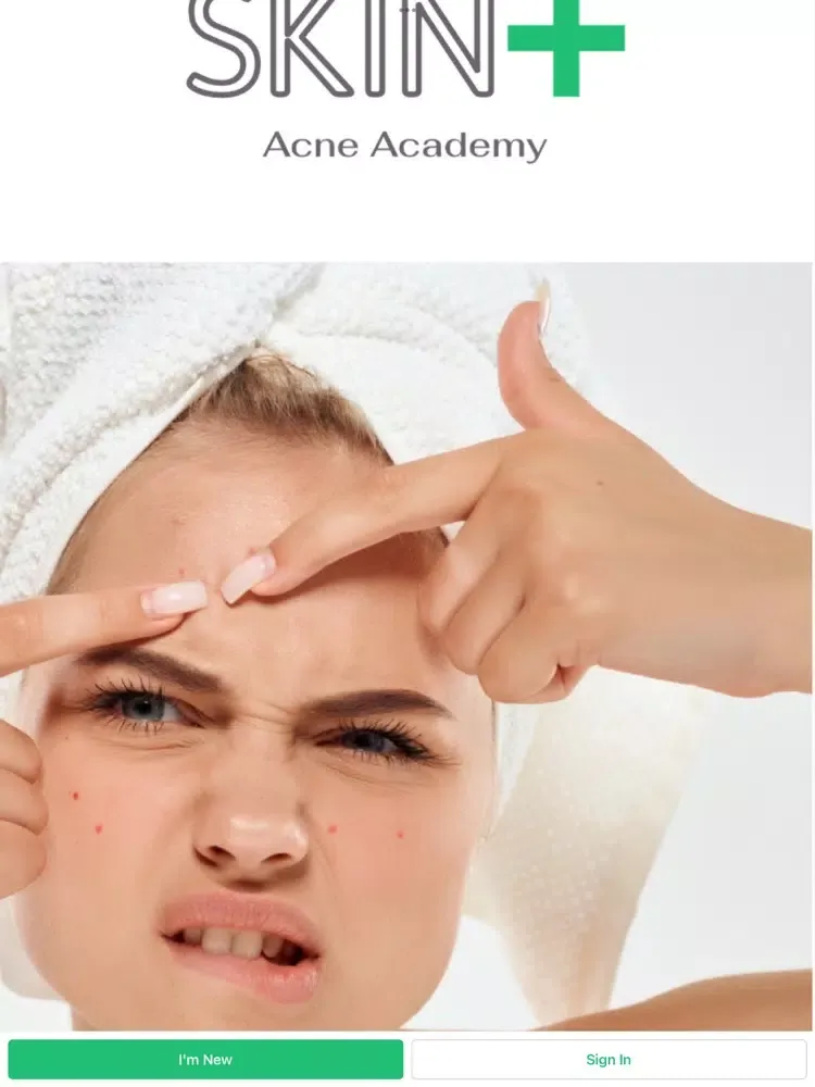 Ảnh chụp màn hình của Skin Plus Acne Academy iPad 