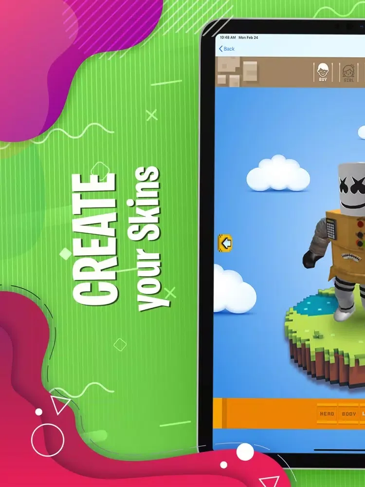 Creator Skin For Roblox Robux iPad  سکرین شاٹس
