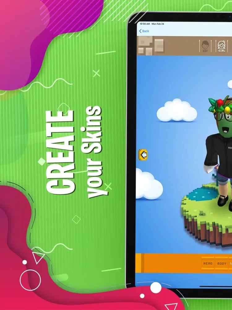 Creator Skin For Roblox Robux iPad  سکرین شاٹس
