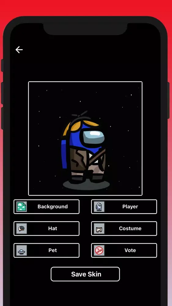 Create Skins For Among Us スクリーンショット