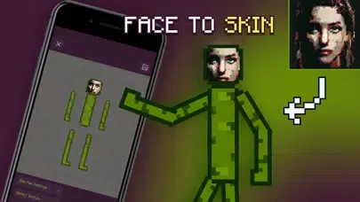 Tangkapan skrin Skins Mod for Melon Playground