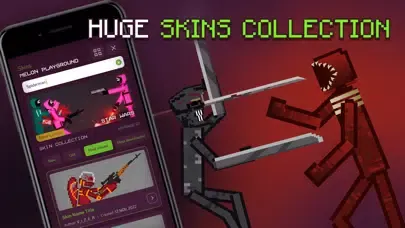 Tangkapan skrin Skins Mod for Melon Playground