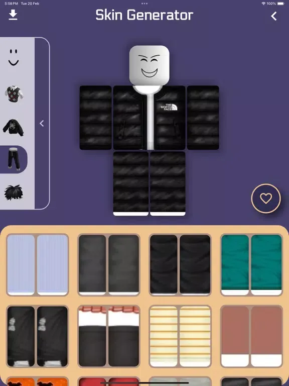 Skins Master for Roblox Mods iPad  स्क्रीनशॉट