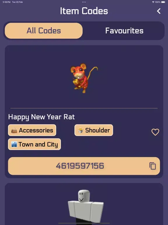 Skins Master for Roblox Mods iPad  स्क्रीनशॉट