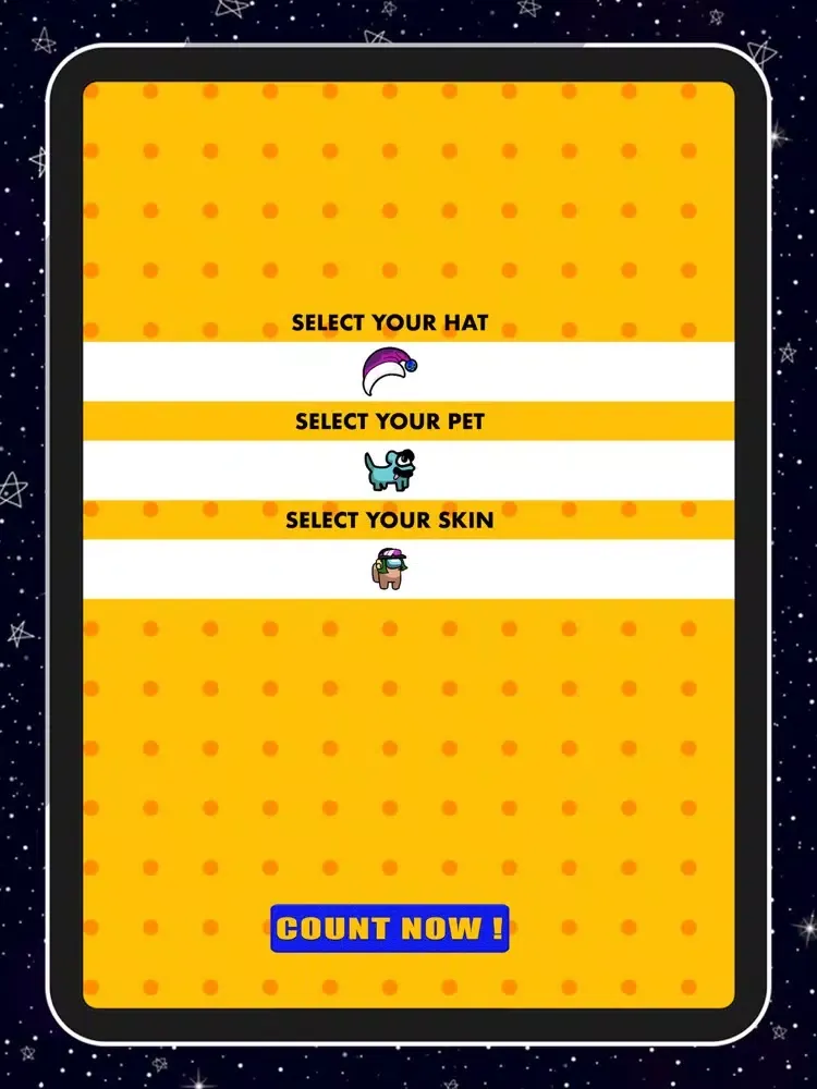 Skins Saver for Among Us 2020 iPad 應用截圖