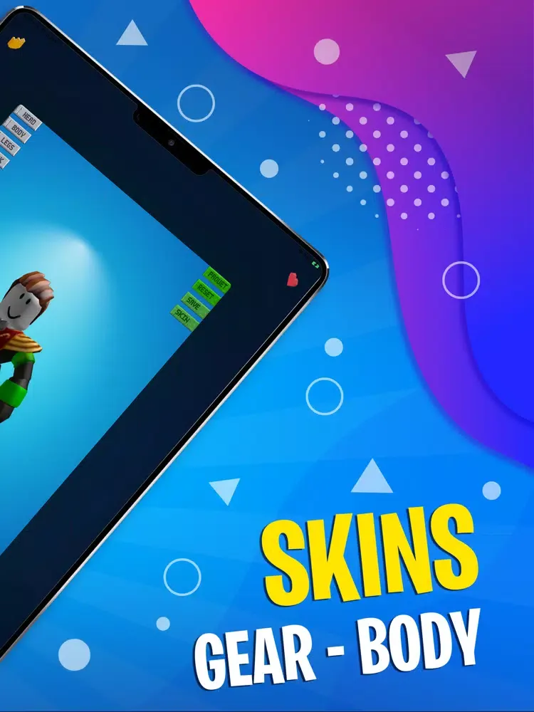 Create Skins for Roblox Robux iPad  স্ক্রিনশট