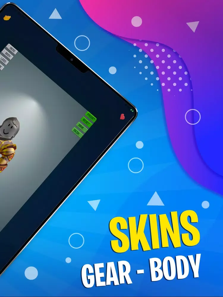Create Skins for Roblox Robux iPad  স্ক্রিনশট