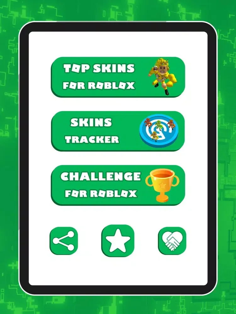Capturas de tela do Skins Tracker for Roblox iPad 