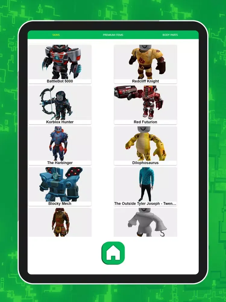 Capturas de tela do Skins Tracker for Roblox iPad 