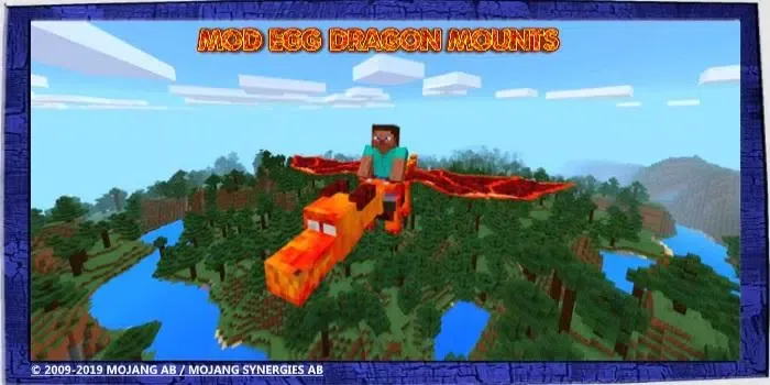 Capturas de pantalla de Mod Egg Dragon Mounts