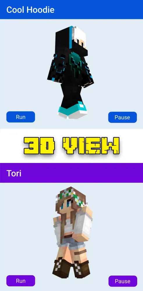 Скриншоты Skins for Minecraft