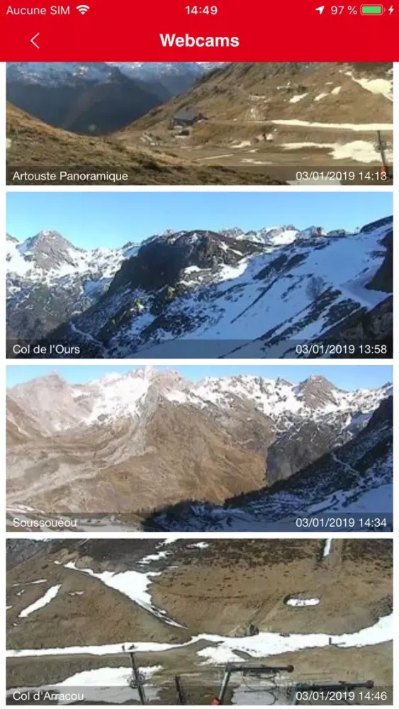 Captures d'écran de Artouste