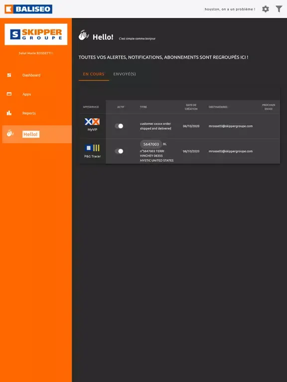 Baliseo iPad  Screenshots