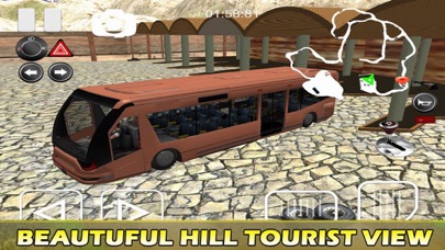 Hill Bus Tourist Game 3D Screenshots