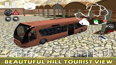 Tangkapan layar Hill Bus Tourist Game 3D